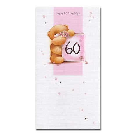 60th Birthday Forever Friends Card